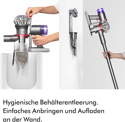 Dyson V8 Advanced Cordless Vacuum Cleaner (Silver/Nickel) - 7