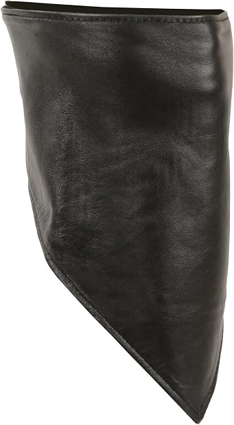 Milwaukee Leather SH321 Unisex Fleece Lined Bandanna/Neck Warmer - Wear Either Way You Like