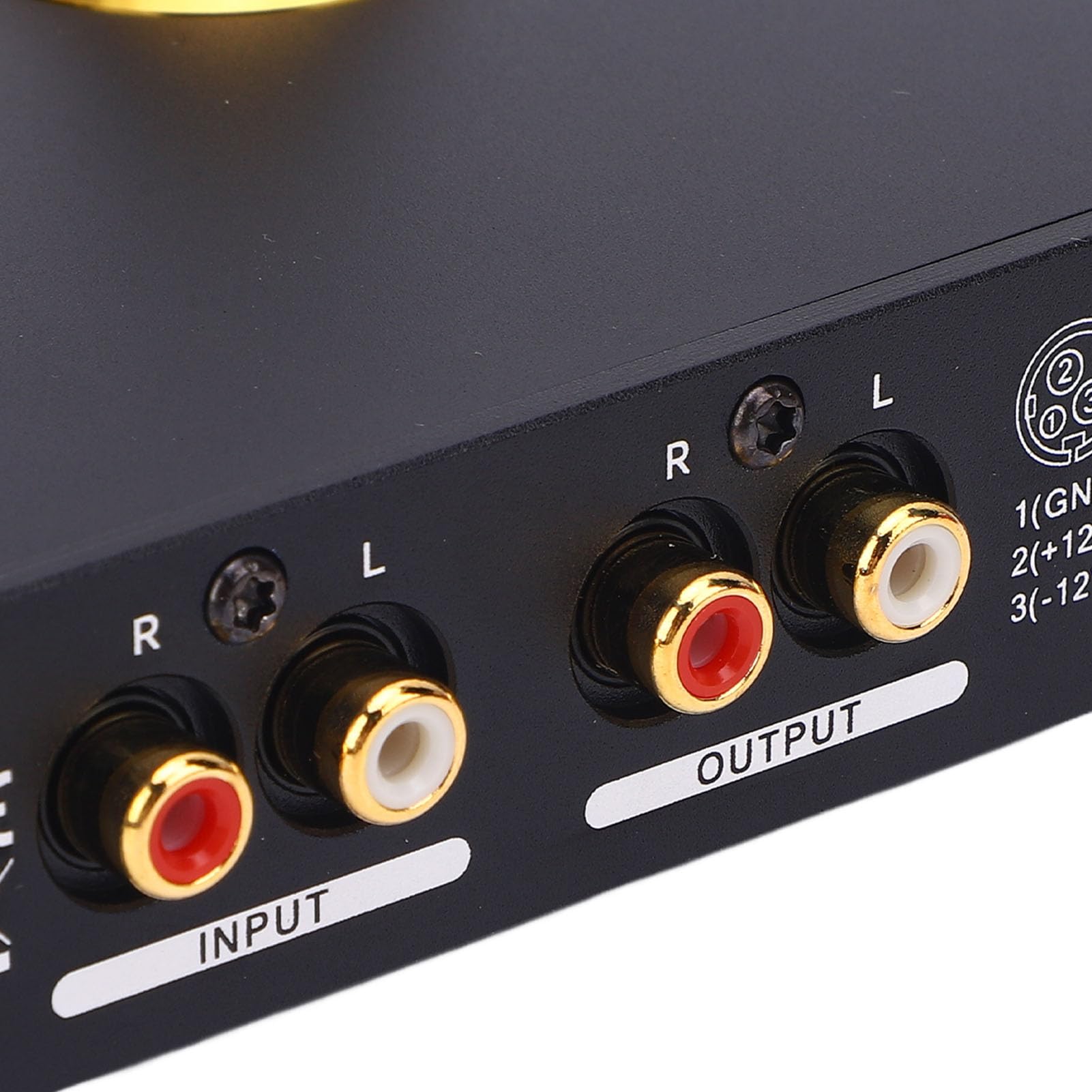 Jeffergarden Preamplificatore Phono a Tubo, Amplificatore Cuffia HiFi Stereo con Controllo Toni per Impianto Domestico, Ricevitore Bluetooth 5.0 (Spina europea)