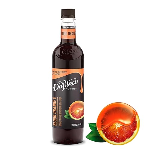 Miniatura 1 de DaVinci Gourmet Classic - Jarabe de naranja sanguina, 25.4onzas líquidas (paquete de 1)