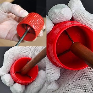 Pipe Deburring Tool,Plumbing Tools Universal Pipe Reamer Plastic Inner-Outer Reamer Plumbing Tools De-Burring Cutters CT-208A