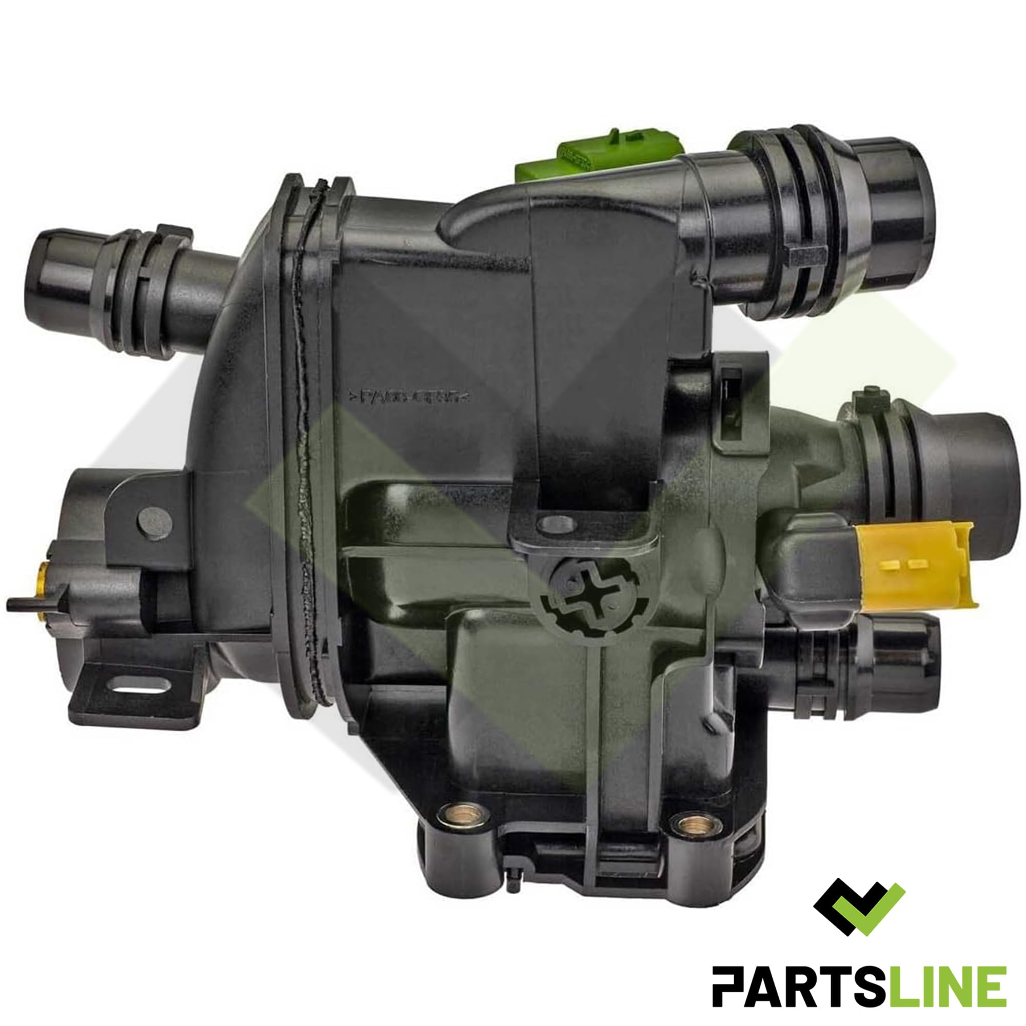Partsline Thermostat avec boitier compatible avec Berlingo, C3 Aircross 2, C4 X, C5 X, Astra L, Combo E, Corsa F, 2008, 208, 308, 408, 5008, 508, Partner, Rifter 1.2 Puretech 9812131480 81847