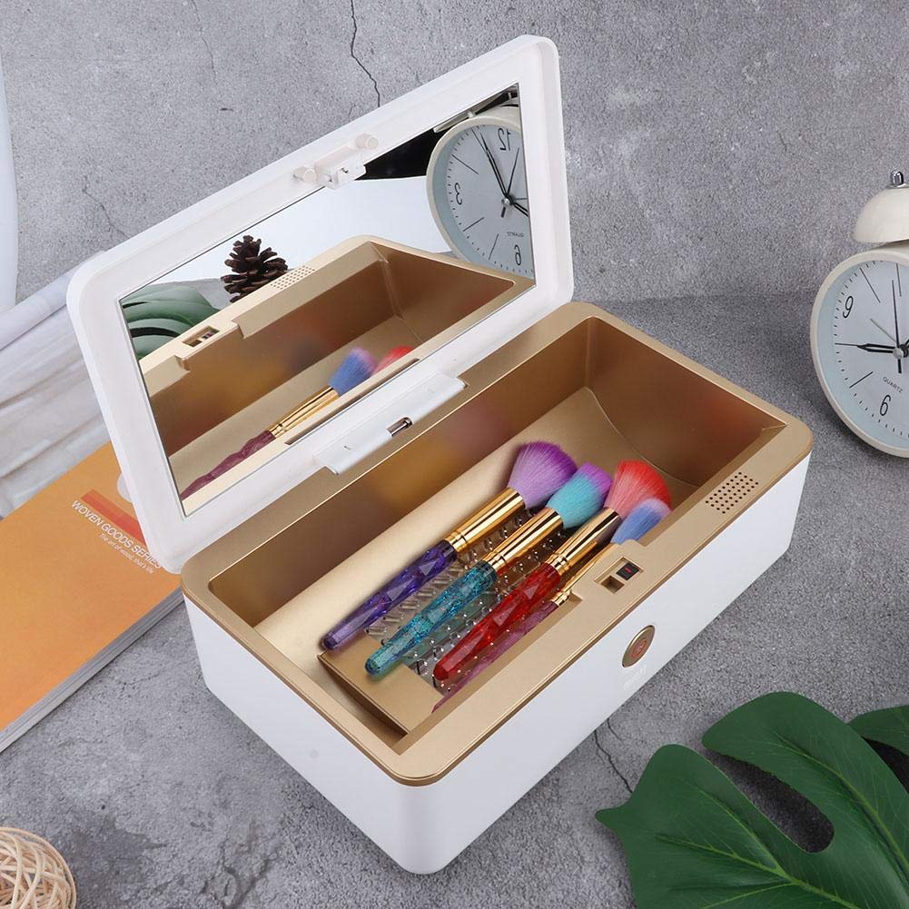 Stérilisateur pour outils de manucure, boîte de désinfection des ongles Matériel de nettoyage des ongles, outils de salon de coiffure