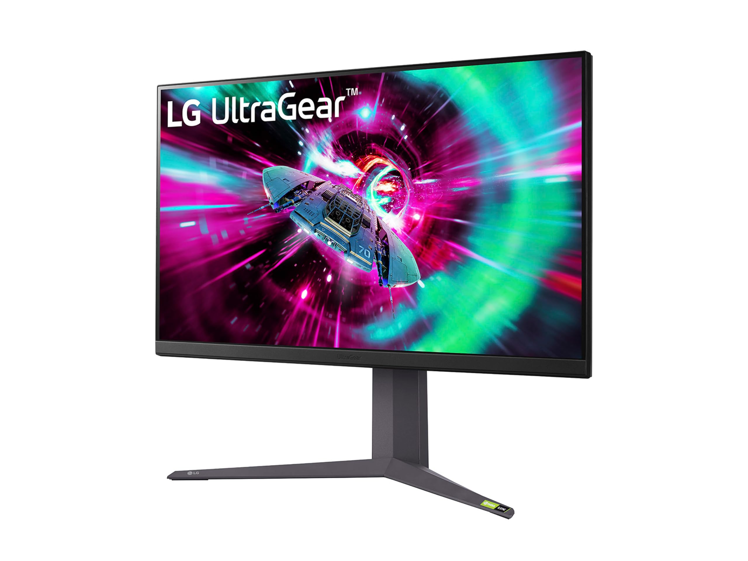 LG UltraGear 32GR93U Monitor Gaming 32" UHD 4K (3840x2160), IPS, 144Hz, 1ms (GtG), G-Sync Compatible, AMD FreeSync Premium, VRR, HDR 400, HDMI 2.1, DisplayPort 1.4, Flicker Safe, Nero