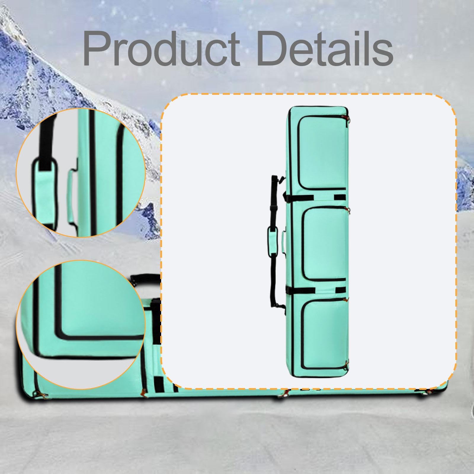 Borsone da Viaggio Grande 120L Multiscomparto Resistente per Palestra, Trasloco, Tennis - Borsa Portasci per Accessori Aereo Uomo Donna