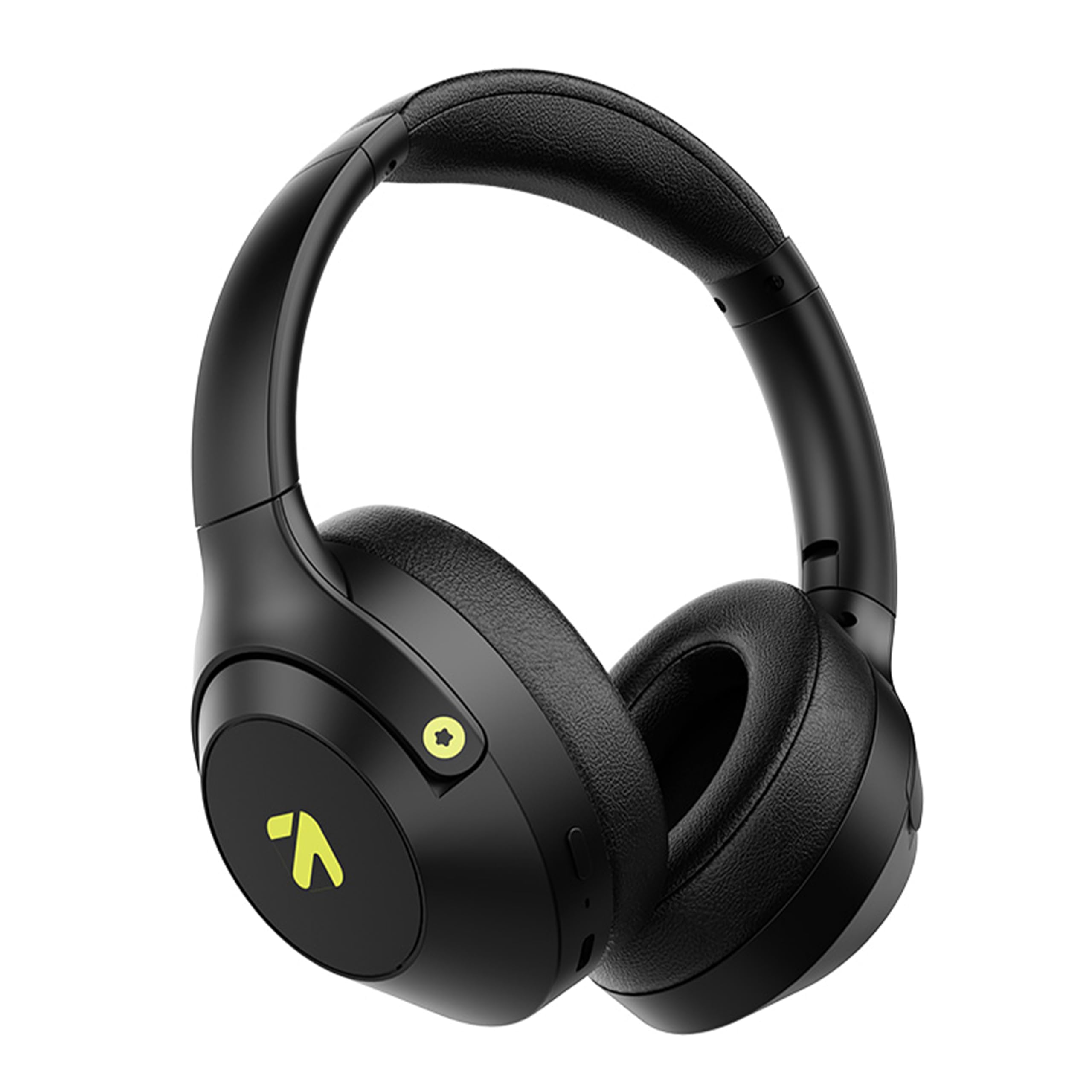 GOBOULT Flex Over Ear Bluetooth Headphones with 80H Playtime, 40mm Bass Drivers, Zen™ ENC Mic, Type-C Fast Charging, 4 EQ Modes, Bluetooth 5.4, AUX Option, 60ms Low Latency, IPX5 (Pure Black)-image-40