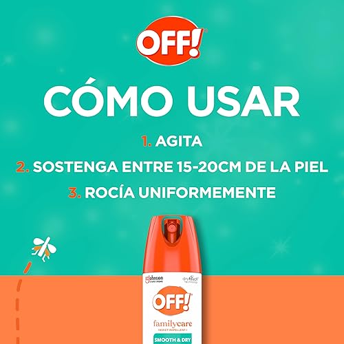 Miniatura 6 de OFF Familycare - Repelente de insectos suave y seco, 4 onzas