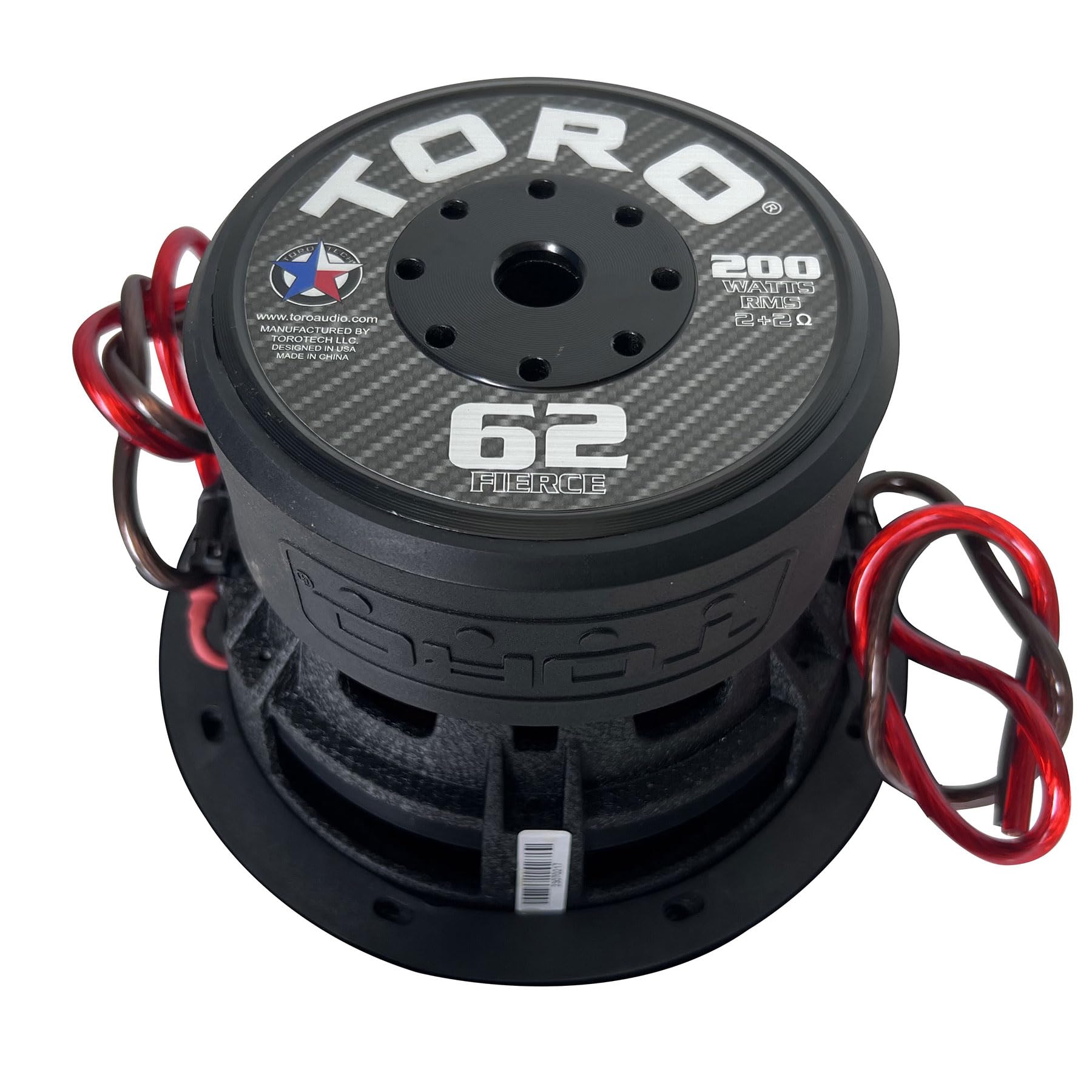 Amazon.co.jp: TORO TECH – Fierce 62 6.5インチ 200ワット RMS – 最大