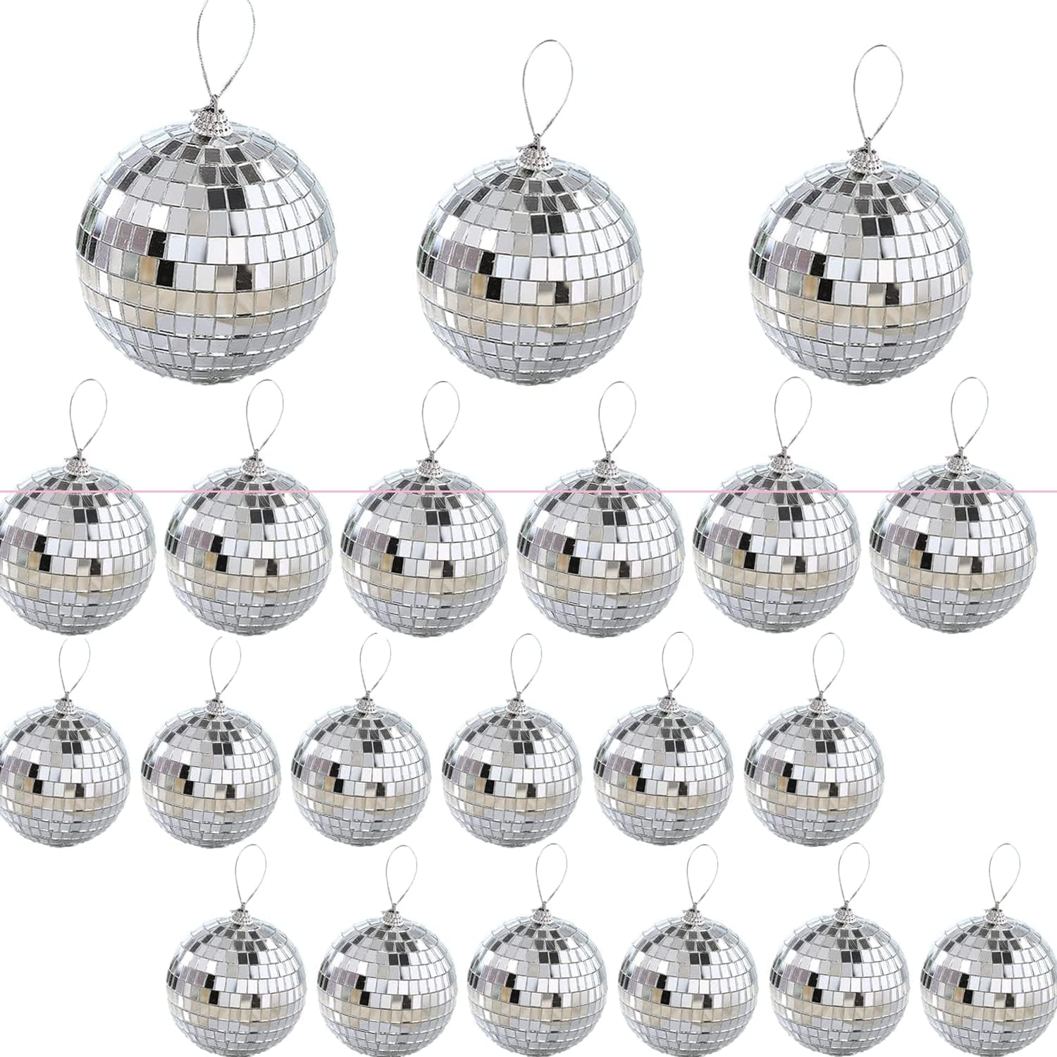 Mirror Disco Ball, Disco Ball Decoration Hanging,Bar Party,Stage Props
