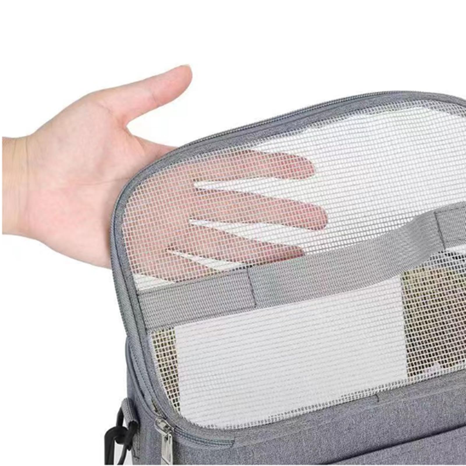 Transportbehälter für Vögel, Vogelkäfig Wellensittich, Vogel transportbox, Tragbare Vogelträger Reisetasche, Transparent atmungsaktiver Reisekäfig + 4 x Vögel Kauen Spielzeug（5-7cm）