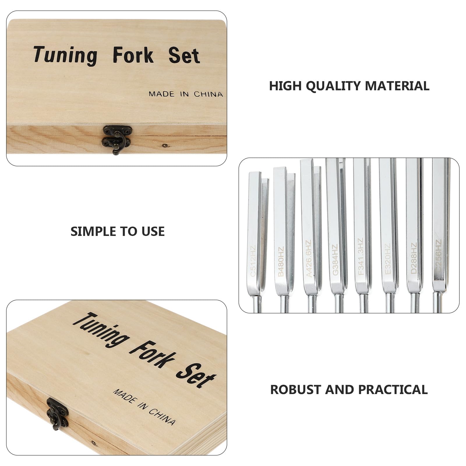 Einfaches Stimmgerät Stimmgabel für Cello aus Aluminium Robust und Leicht zu Bedienen nicht Leicht zu Beschädigen für Musikunterricht und Instrumentenstimmung