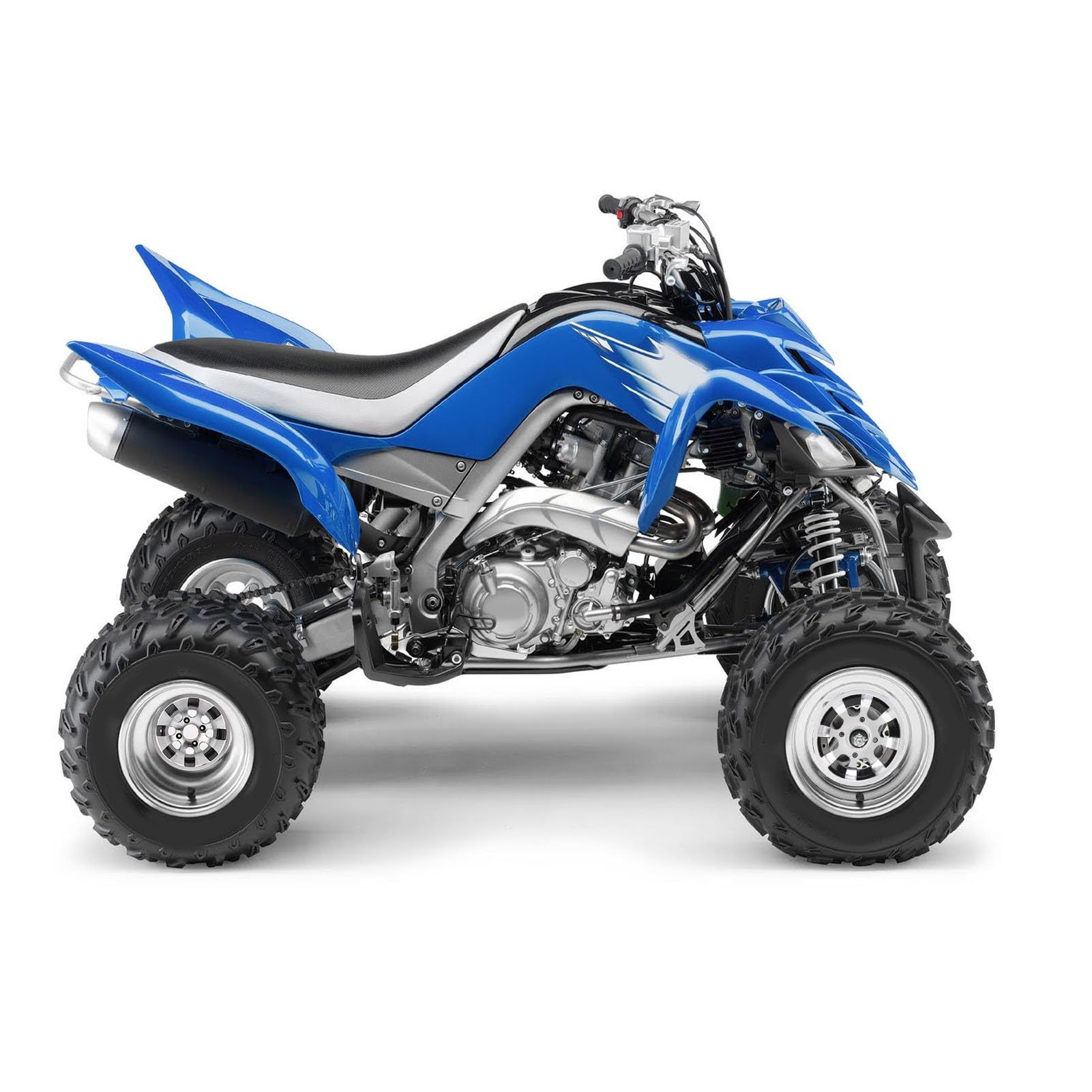 Cerchione ATV 10 Pollici, Cerchione ATV in Lega di Alluminio, Ruota ATV per ATV, Kart, Quad, Sostituzione Cerchio Ruota Anteriore e Posteriore, Nero (Larghezza posteriore