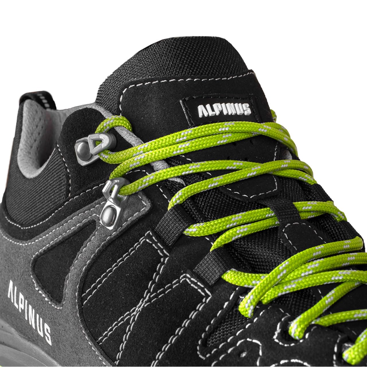 Alpinus Buty trekkingowe Tromso Low Tactical czarno-szare GR43339