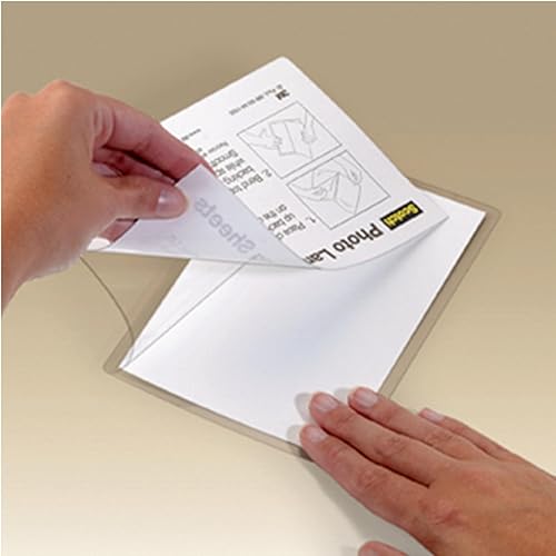 Miniatura 3 de Scotch LS854-25G-WM bolsas laminadas autoadhesivas, 25 unidades, 9.0 x 11.5 pulgadas, acabado brillante, tamaño carta