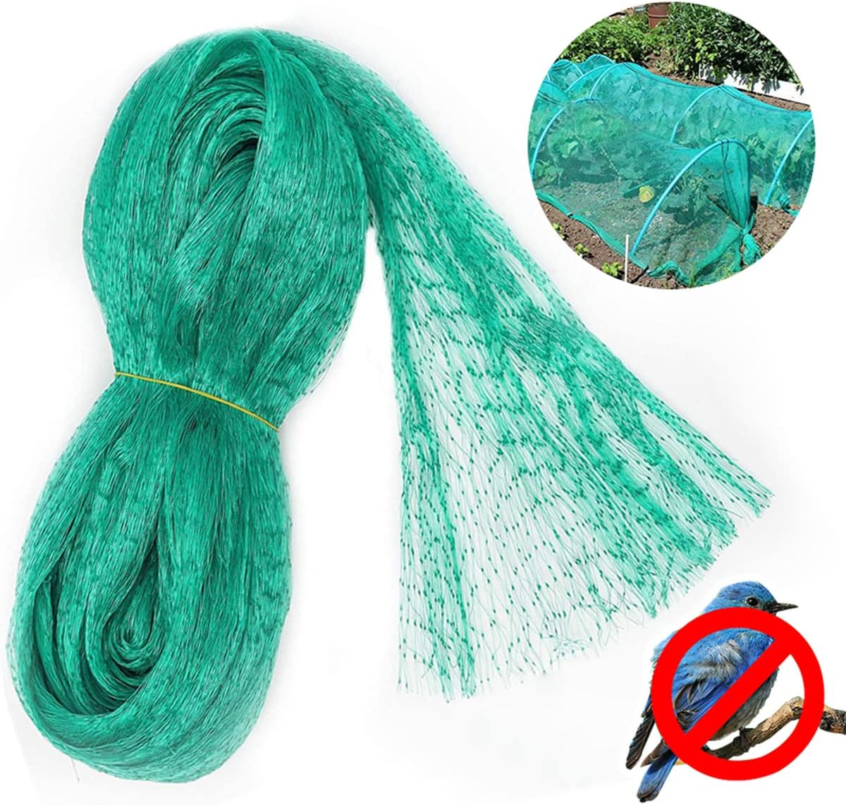 Anti-Bird Netting Garden Netting Pest Bird-Proof Trellis Net Seed Flowers Vegetables Protector 4x15M
