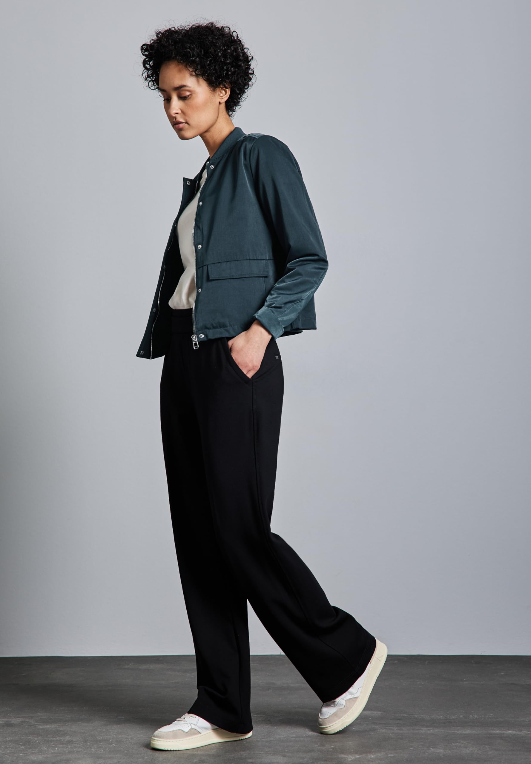 Street One Satin-Blouson