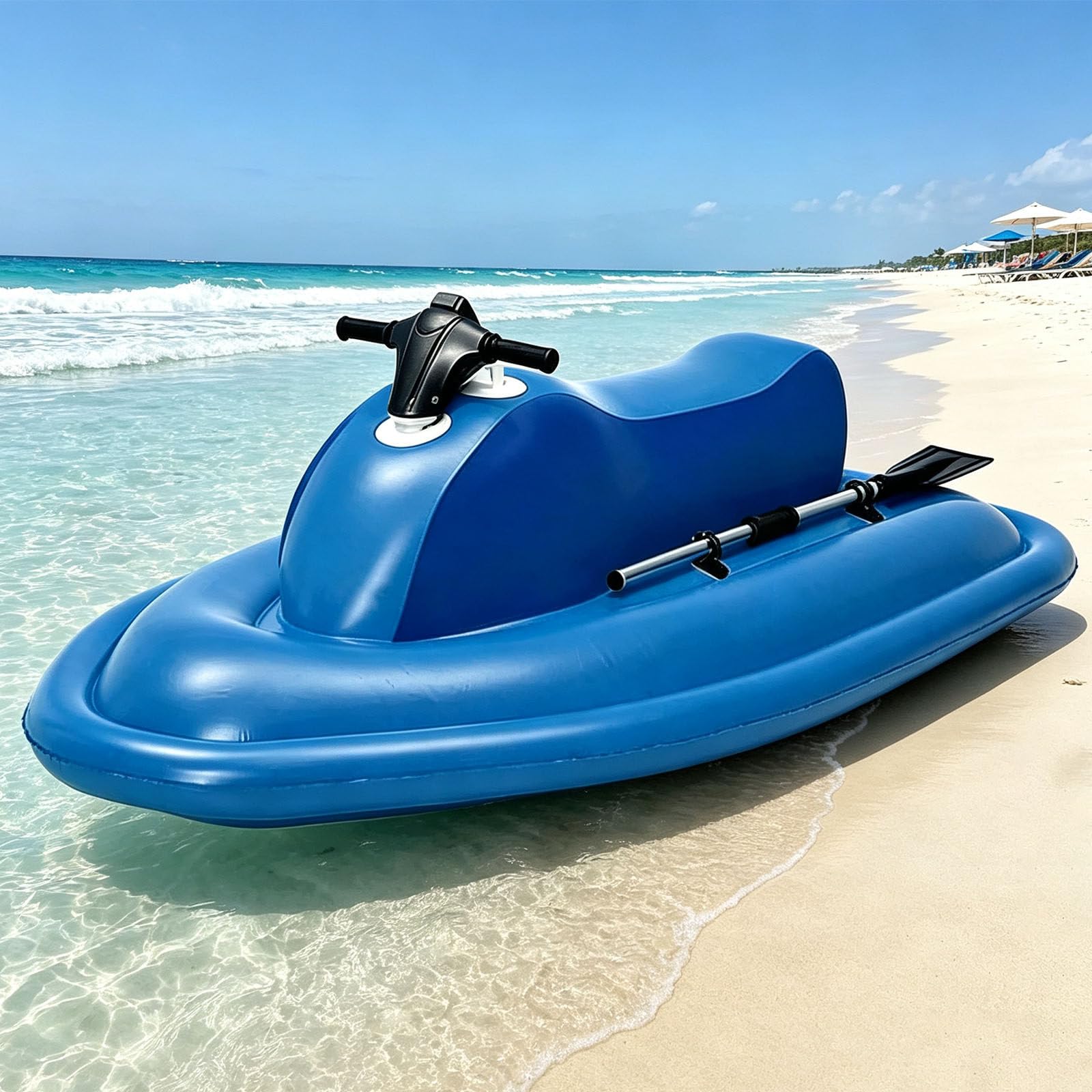 Glowdora Motorized Inflatable Ride-On Jet Ski For Adults 500W-16000mAh