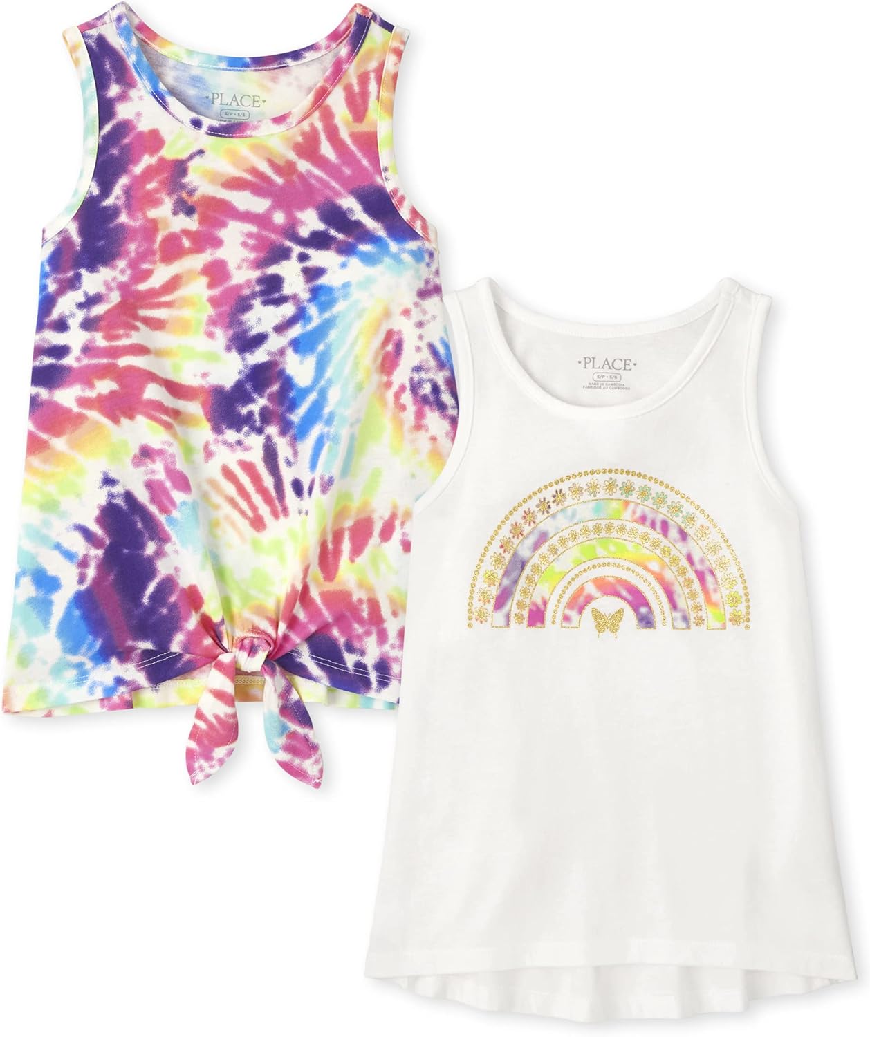 The Children’s Place Girls Sleeveless Fashion Tank Top The Children’s Place Girls Sleeveless Fashion Tank Top