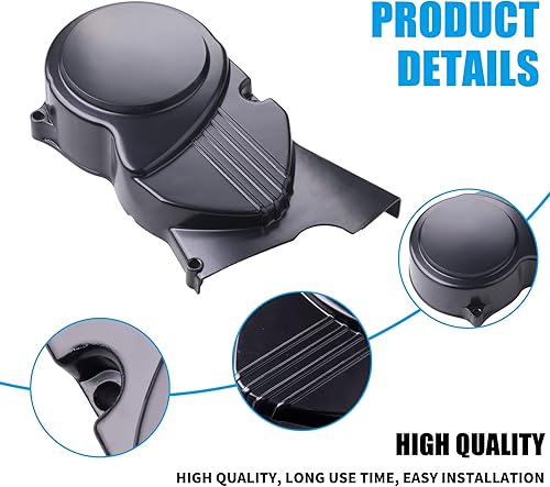 Miniatura 3 de JINGKE Cubierta del estator del motor izquierdo negro para moto de tierra Pit Bike china de 50cc 70cc 90cc 110cc 125cc CRF50 XR50 SSR Thumpstar