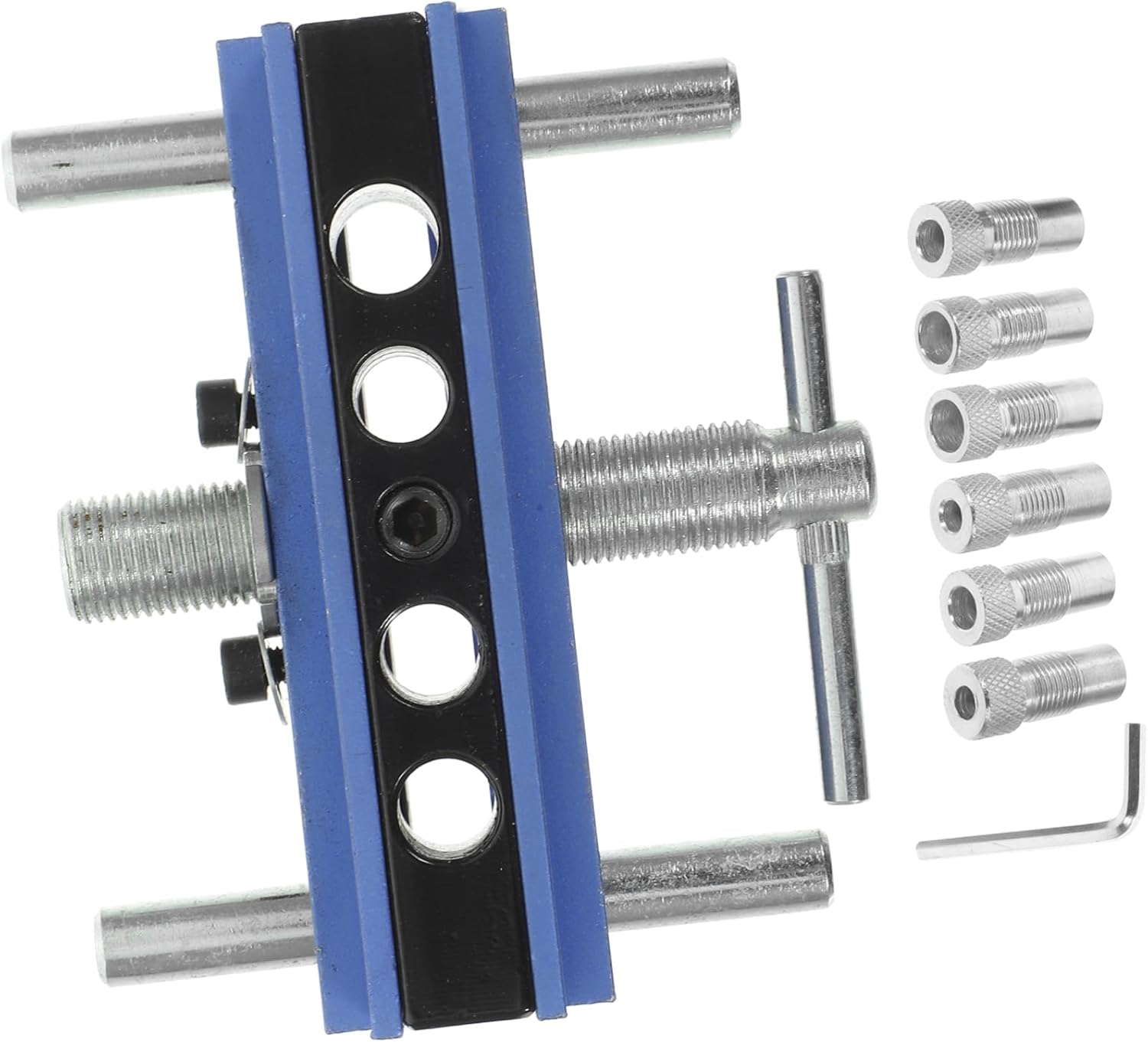 HOMSFOU 1set Pocket Hole Woodworking Tool Drill Accurate Dowel Kit for Precise Wood Projects Easy Use Design Suitable for English Measurement Units for Beginners and