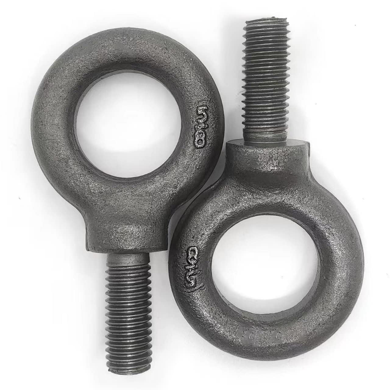 Lifting Shoulder Eye Bolt 5/8"-11 X 1-3/4" 2 Pcs, Industrial Grade Heavy Duty Forged Steel for Truck Tractor Bucket Use As Towing&Pulling Point