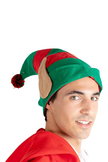 Foto 5 de 7 de Ciao - Elfo Navidad Accesorios de Vestir, Color Verde, Rojo, Talla única, 20098