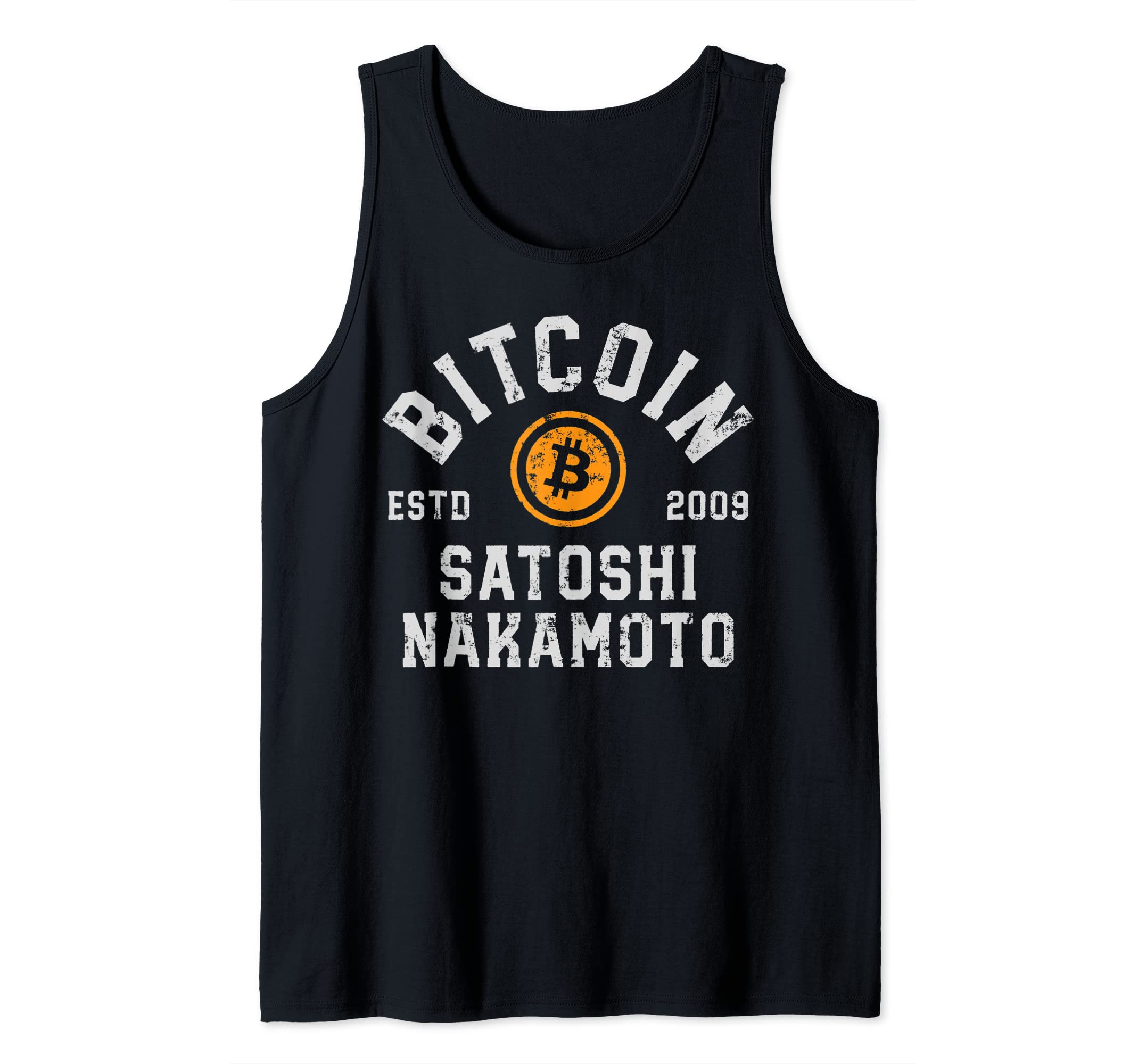 Hodl Bitcoin Cryptocurrency ClothingBitcoin Logo BTC Crypto Currency Traders Blockchain Miners Tank Top
