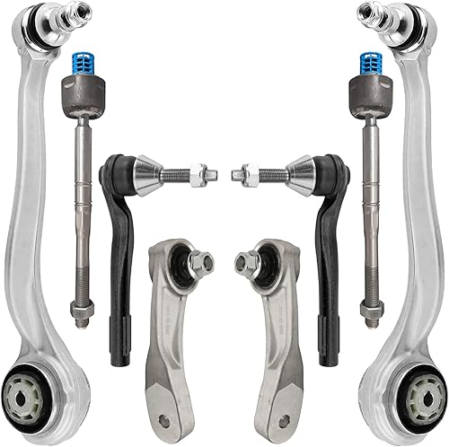 Miniatura 74 de Detroit Axle - Kit de suspensión frontal de 8 piezas para Chevy Aveo Aveo5 Pontiac G3 Wave Wave5 Suzuki Swift+ 2 brazos de control inferiores con