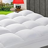 CHOKIT Full Mattress Topper, Extra Thick Pillow Top Mattress Pad for Back Pain Relief, Cooling Bed Topper Mattress Cover with 8-21 Inch Deep Pocket