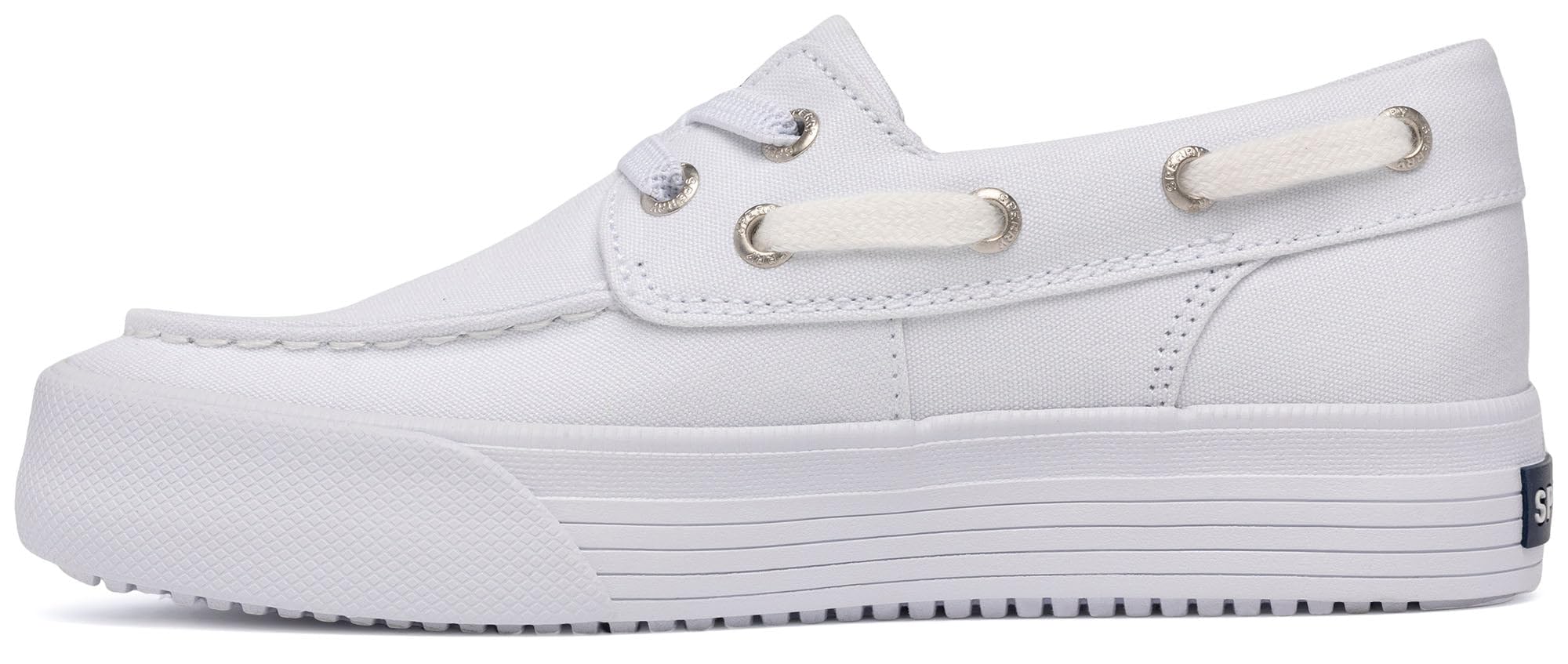 Sperry Boy's Spinnaker Washable (Little Big Kid) Boat Shoe, Navy 1, 2.5