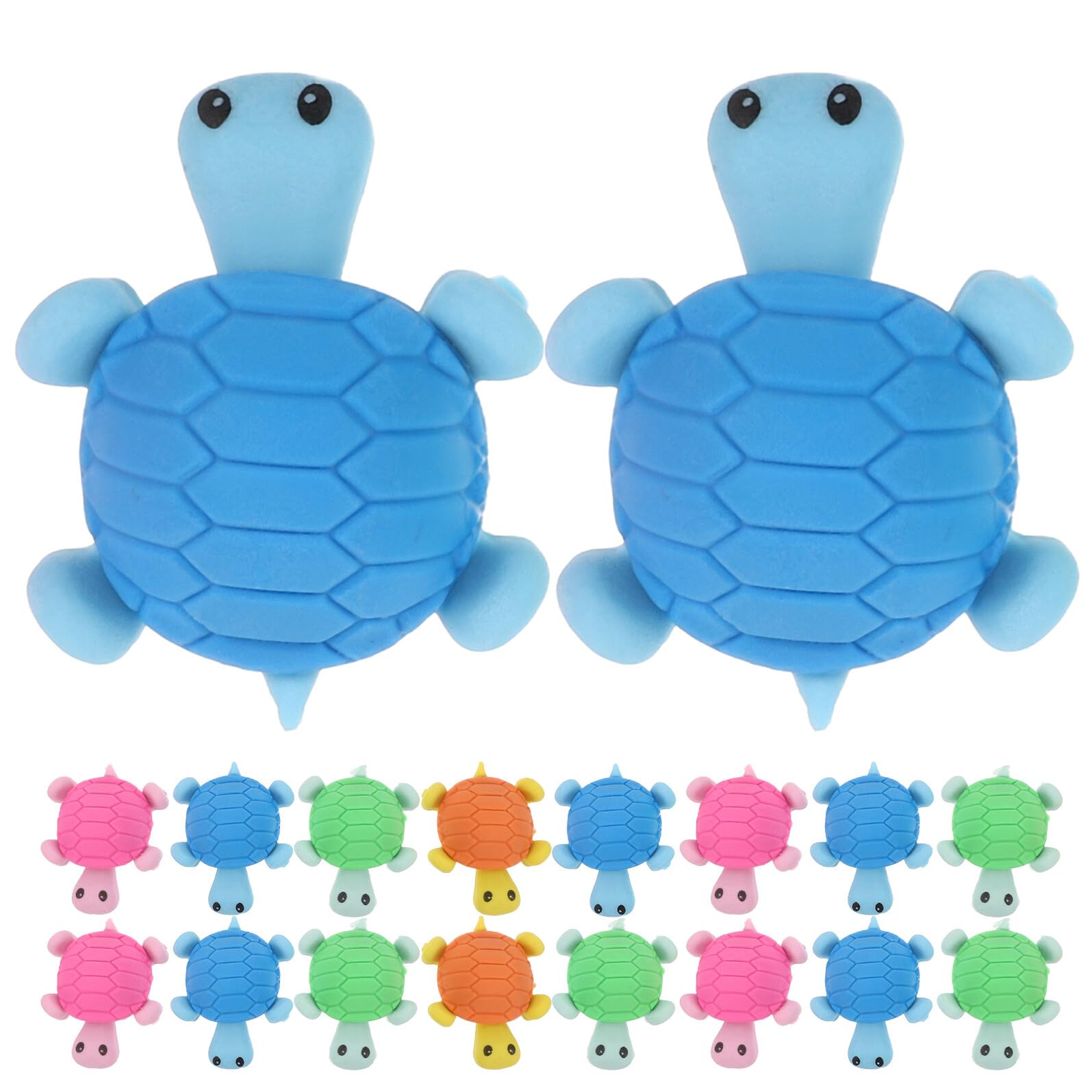 Homoyoyo 36 Pezzi Gomme da Cancellare a Forma di Piccolo Rettili per Set Mini Gomme Animali per Scuola Feste Disegno e Cancelleria Creativa per Studenti