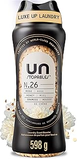 Downy Unstopables Unlimited Collection In-Wash Laundry Scent Booster Beads, No. 26, Fine Fragrance, Long-Lasting Fresh Scent Beads, 598 g