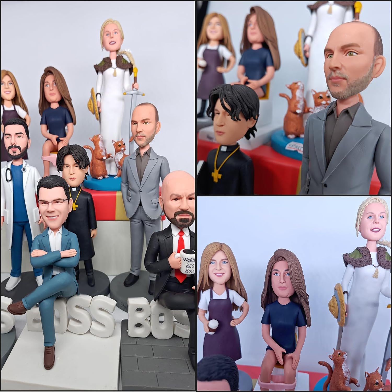 Customized Short Track Speed Skating Bobblehead Personalized Male Speed Skater Figurine Custom Bobble Heads for Speed Skaters A Retired Speed Skater Or Coach Ice Skating Handcrafted Honor