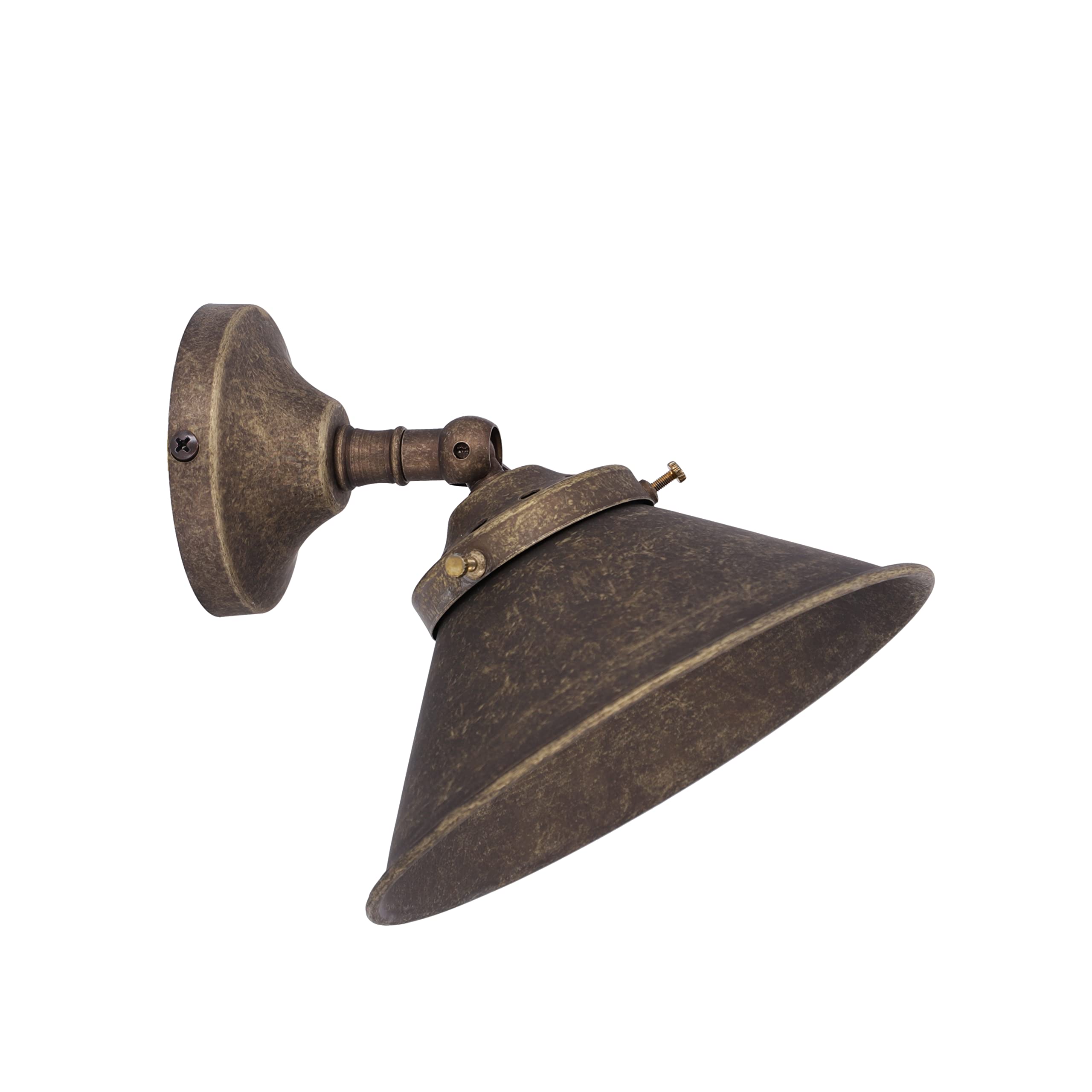 Applique in ottone 1 luce