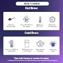 The Vriksha Co. Pure Blue Butterfly Pea Flower Tea 180+ Cups | Loose Herbal Tea, Caffeine Free | Clitoria Ternatea Dried Flowers | Hot & Cold Brew, Natural Colour Changing | No Additives, No Allergens (Pack 3) gallery image