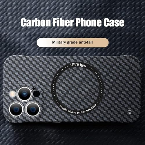 2022 New Carbon Fiber Texture Frameless Magnetic