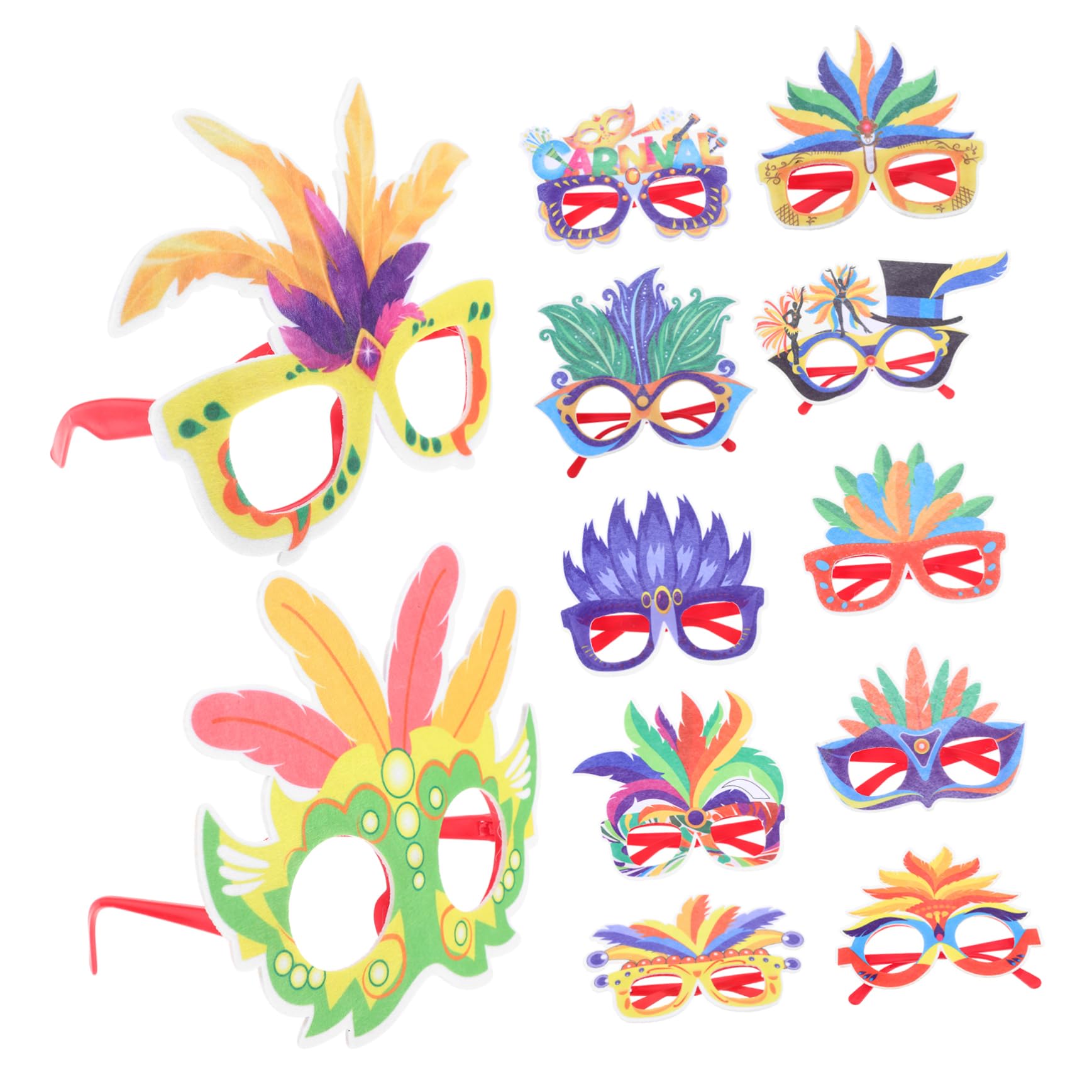 LIFKOME karneval brille faschingskostüme karnevalskostüme lustige schnapsgläser Verkleidungsbrillen accessoires fasching lustige Brille erwachsene brille Partydekorationen Papier