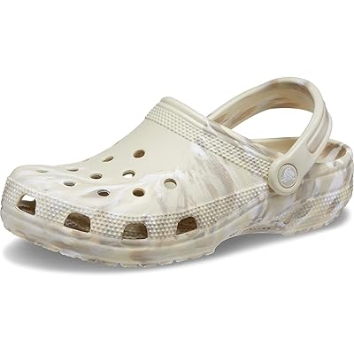 Crocs Classic Marbled Tie Dye Clog Clog Shoes Bone/Multi