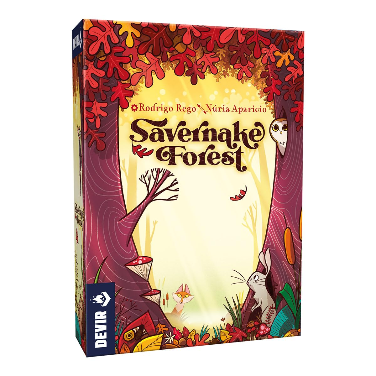 Thames & Kosmos Devir Savernake Forest, Tile Placement Game, Family Games for Game Night, Strategy Board Games for Adults and Kids, For 2-4 Players, Age 10+