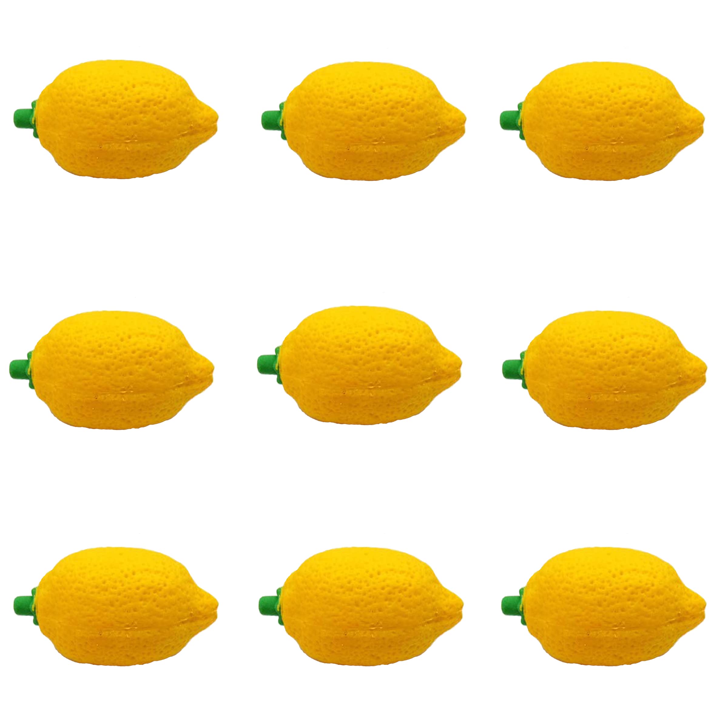 Topflier 30 Pack Mini Lemon Erasers for Kids Party Bag Favors, Kids Stocking Fillers, Classroom Prizes
