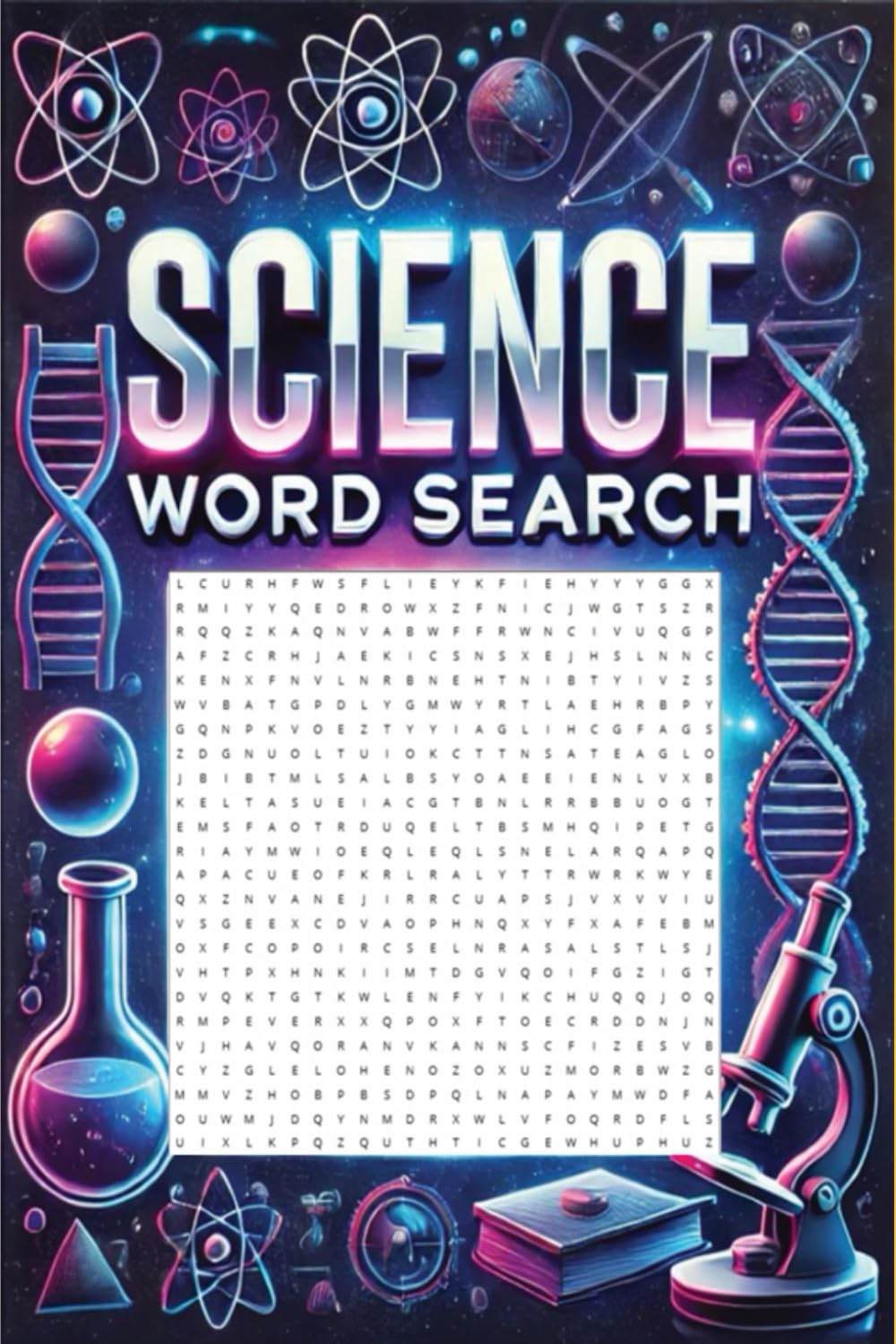 Science Word Search: Discover Physics, Chemistry, Biology, and More—One Puzzle at a Time