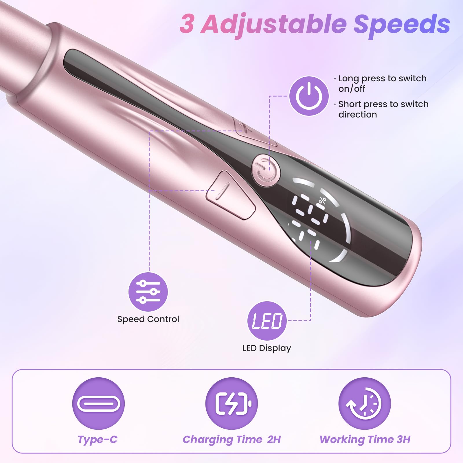 PKBD Elektrische Nagelfeile mit Ladestation, Kabellos Nagelfräser Set 20.000 U/min, 12 in 1 Profi Maniküre und Pediküreset, Nagelfräser Für Gelnägel & Acrylnägel, Nagelformen, Entfernen der Hornität