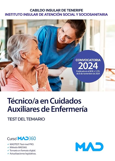 Portada de Auxiliares de Enfermería del Instituto Insular de Atención Social y So