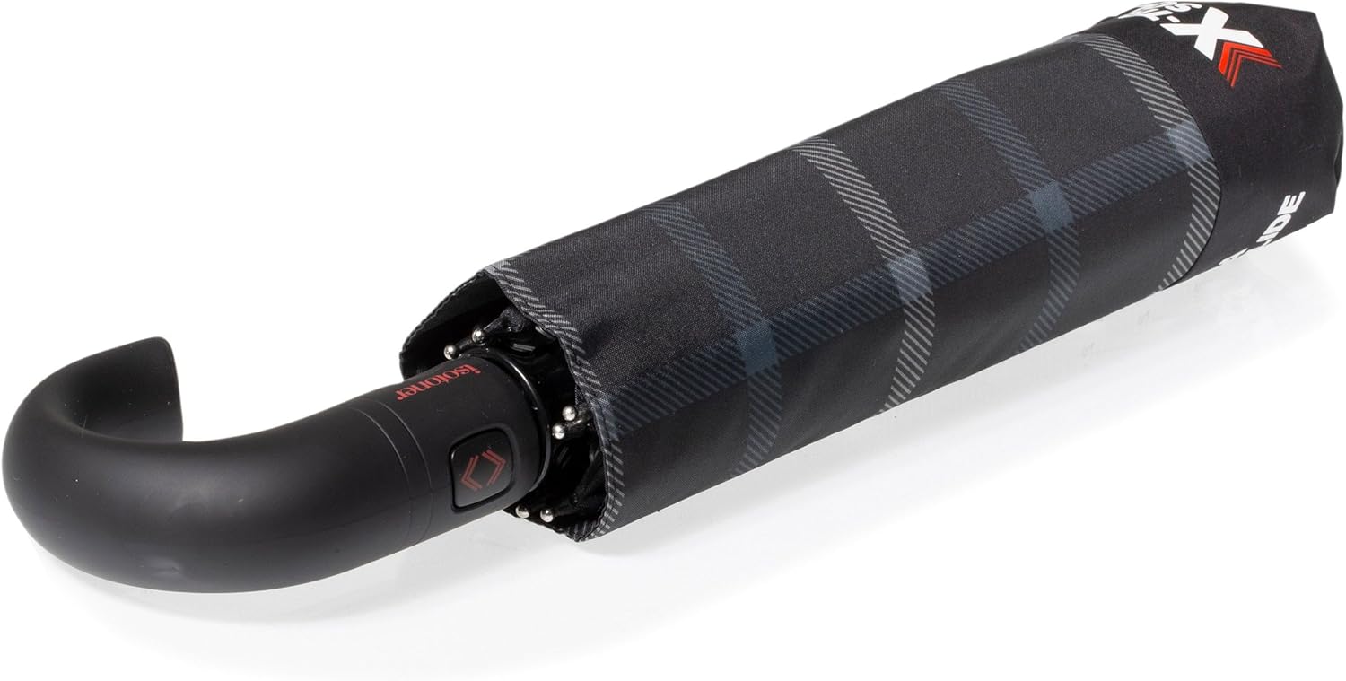 Isotoner Parapluie X-tra Solide Anti-retournement, Ultra