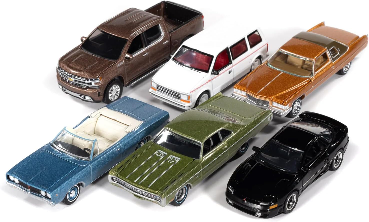 Auto World Premium 2026 Release 1 Set A of 6 Pieces 1/64 Diecast Model Cars by Auto World 64532A
