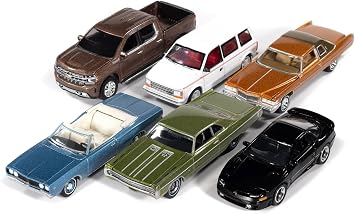 Auto World Premium 2026 Release 1 Set A of 6 Pieces 1/64 Diecast Model Cars by Auto World 64532A