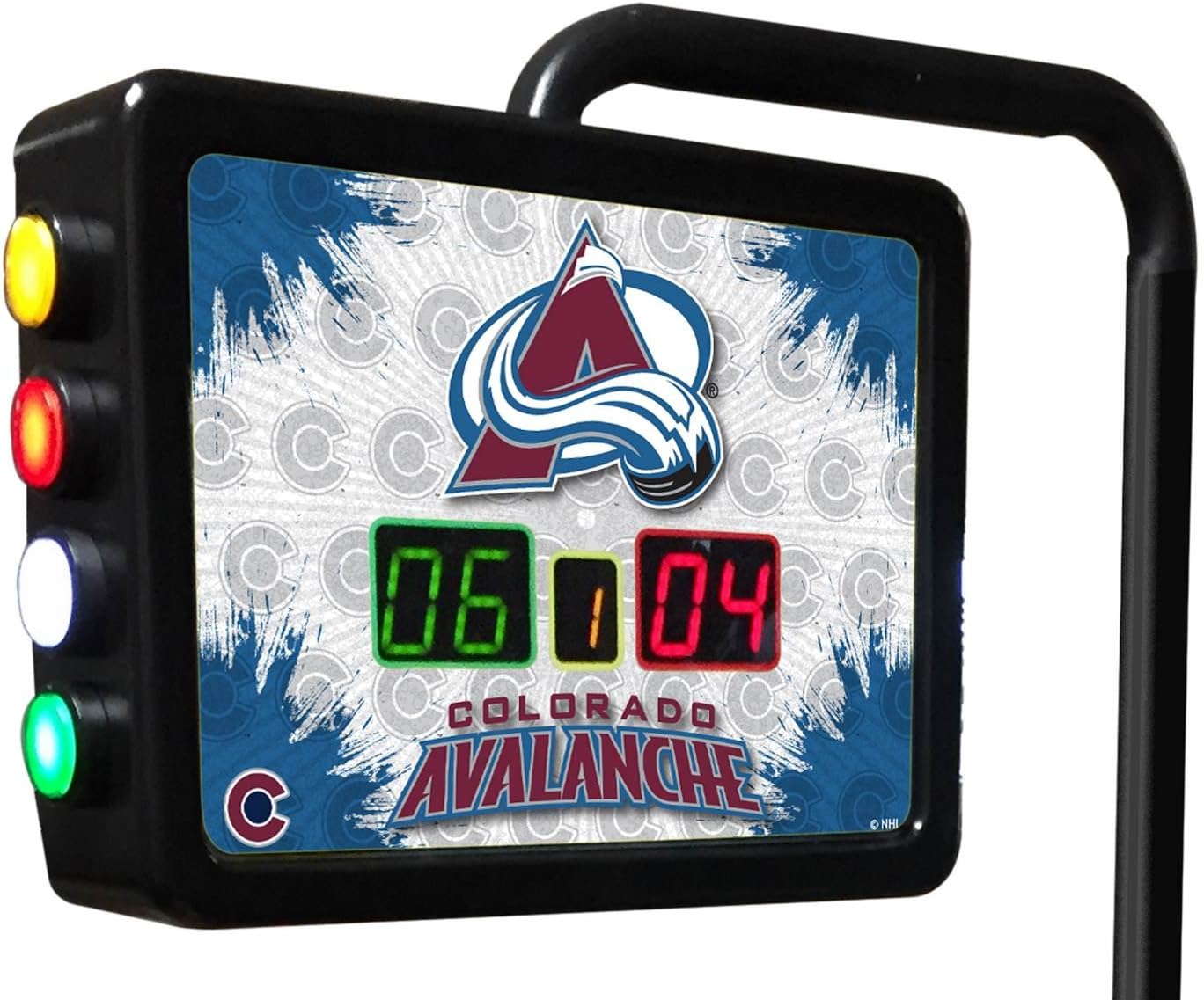 Holland Bar Stool Co. Colorado Avalanche Electronic Shuffleboard Scoring Unit - Officially Licensed