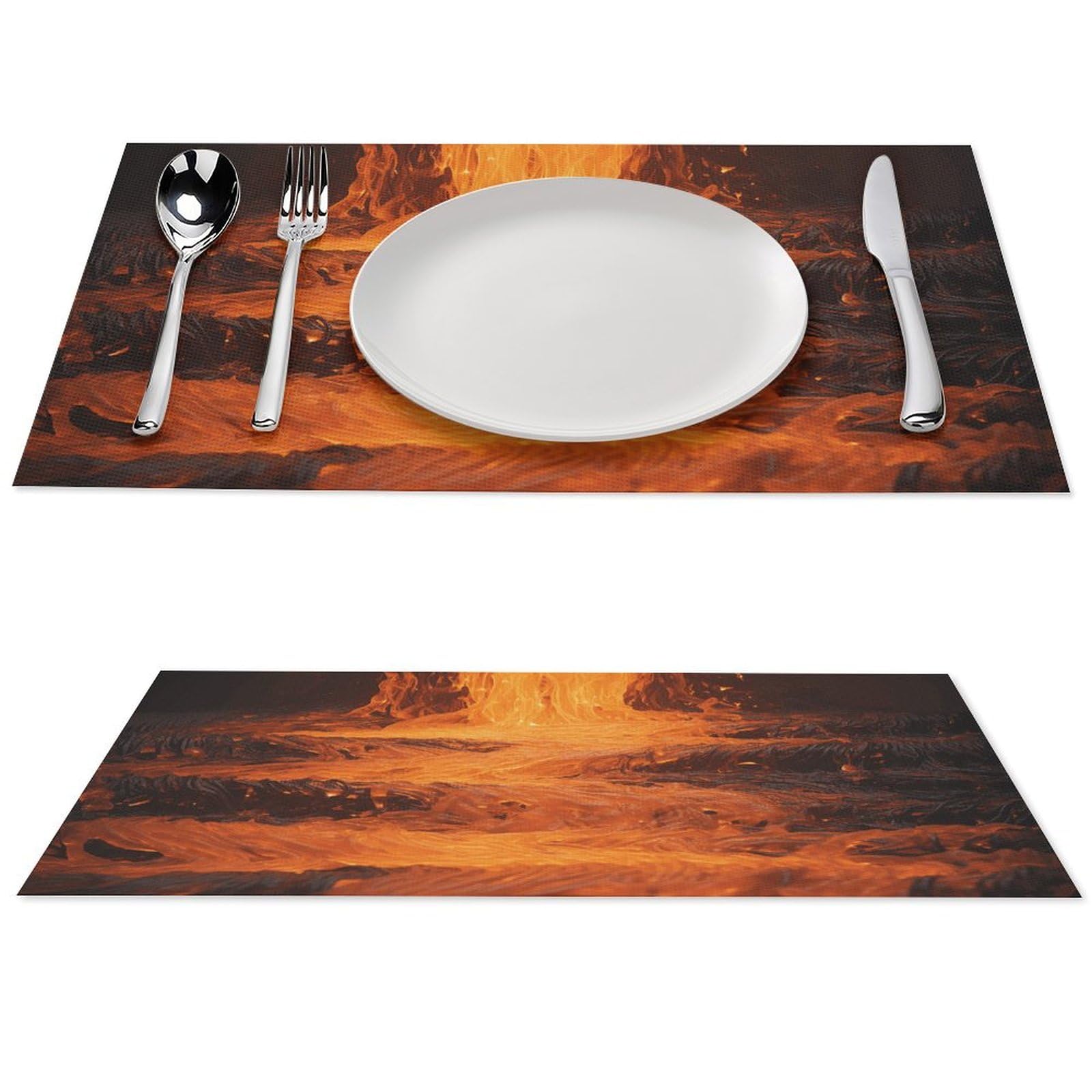 Sets de table en PVC pour embellir vos repas de fête et dîners en cuisine