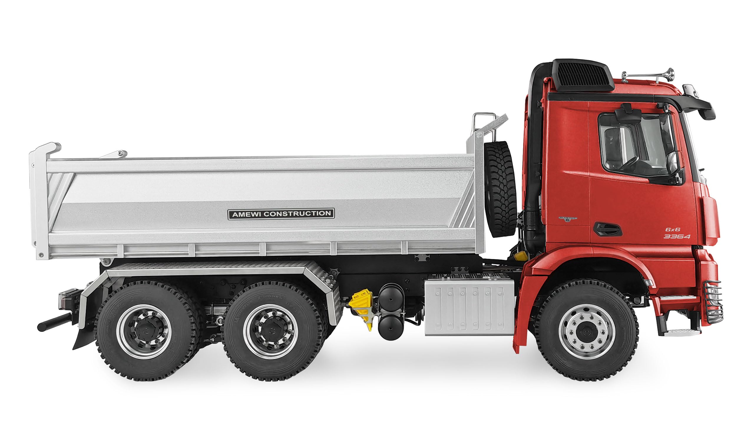 Camion rc amewi mercedes benz arocs 22407 1:14 électrique prêt à fonctionner (rt