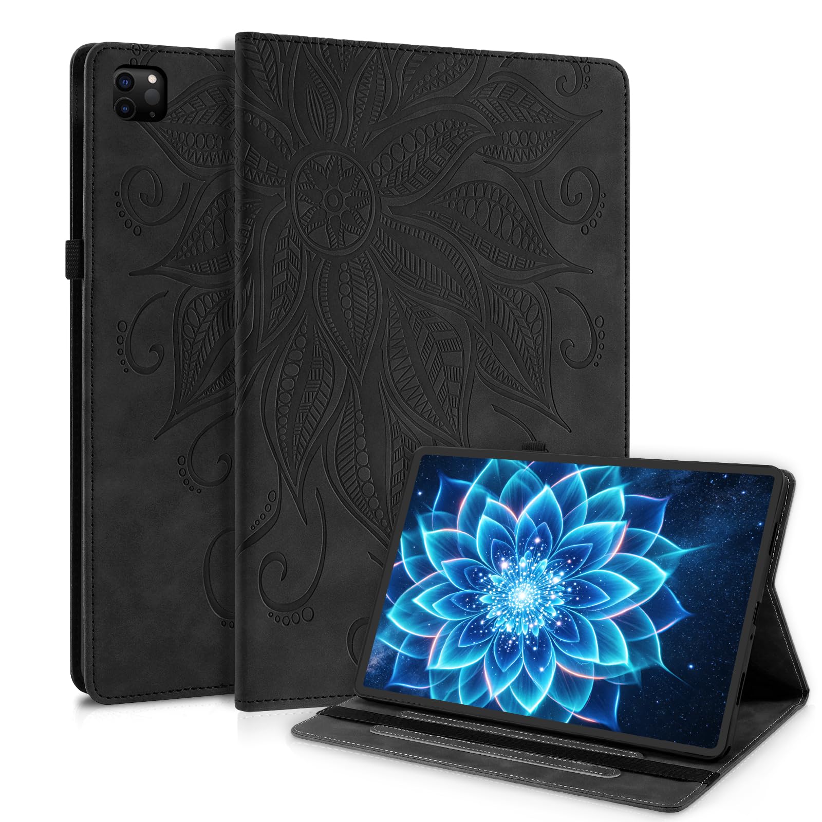 Funda para iPad Pro 12.9 ideal para trabajar en cafeterías con soporte vertical 7